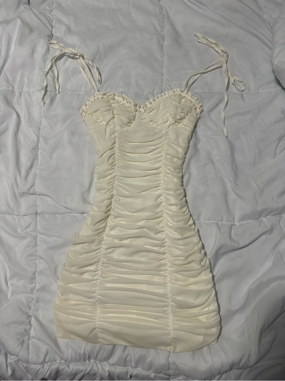Tiger Mist white dress size XS